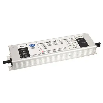 dc12.5A IP67 Waterproof Power Supply 300W AC To DC LED Driver